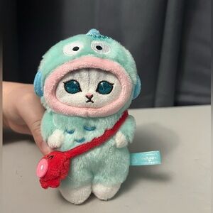 Mofusand X Sanrio Hangyodon Keychain Plush